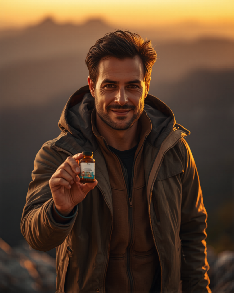 Aktiv livsstil med Shilajit i bergen